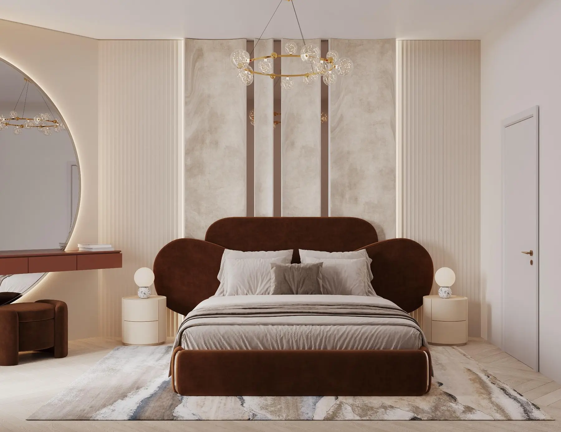Luxury master bedroom design
